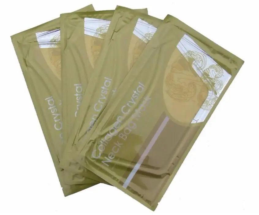 

10PCS Collagen Protein Neck Mask Lifting Anti Wrinkle Moisturizing Mask Anti Aging Pulling Nourishing Skin Care Beauty Product