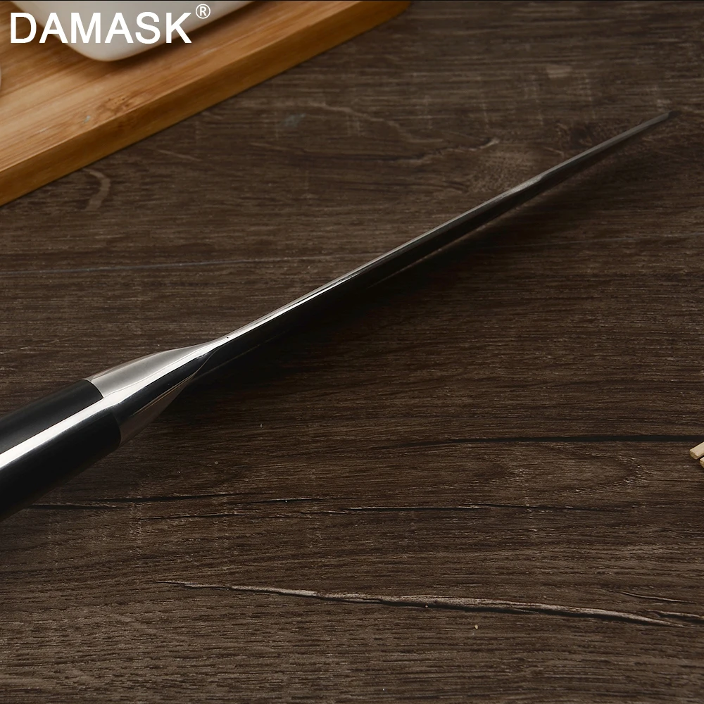 Дамасский комплект поварских ножей из высокоуглеродистой японской 67 слоев VG10