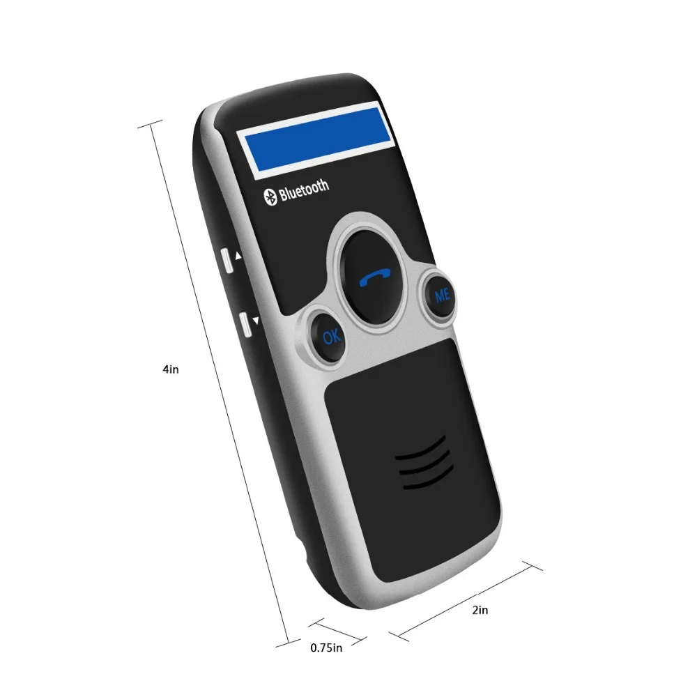 Siparnuo hands free для автомобиля солнечная мощность Bluetooth автомобильный комплект ЖК