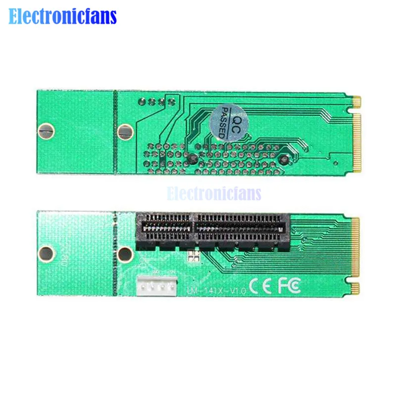 PCI Express E 4X Female к NGFF M.2 M Key Male адаптер преобразователь с кабелем питания Micro SATA Socket|pci-e
