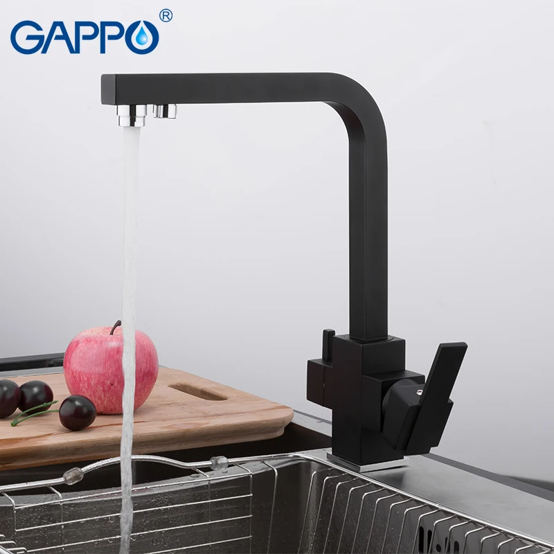 Кран для кухонной мойки GAPPO латунный смеситель с фильтрованной водой крепление