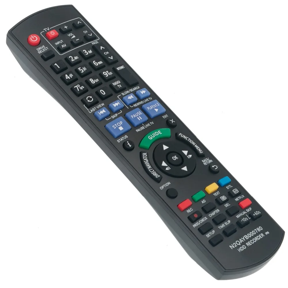 Новый пульт дистанционного управления N2QAYB000780 для Panasonic DVD размытый рекордер DMR-HW120