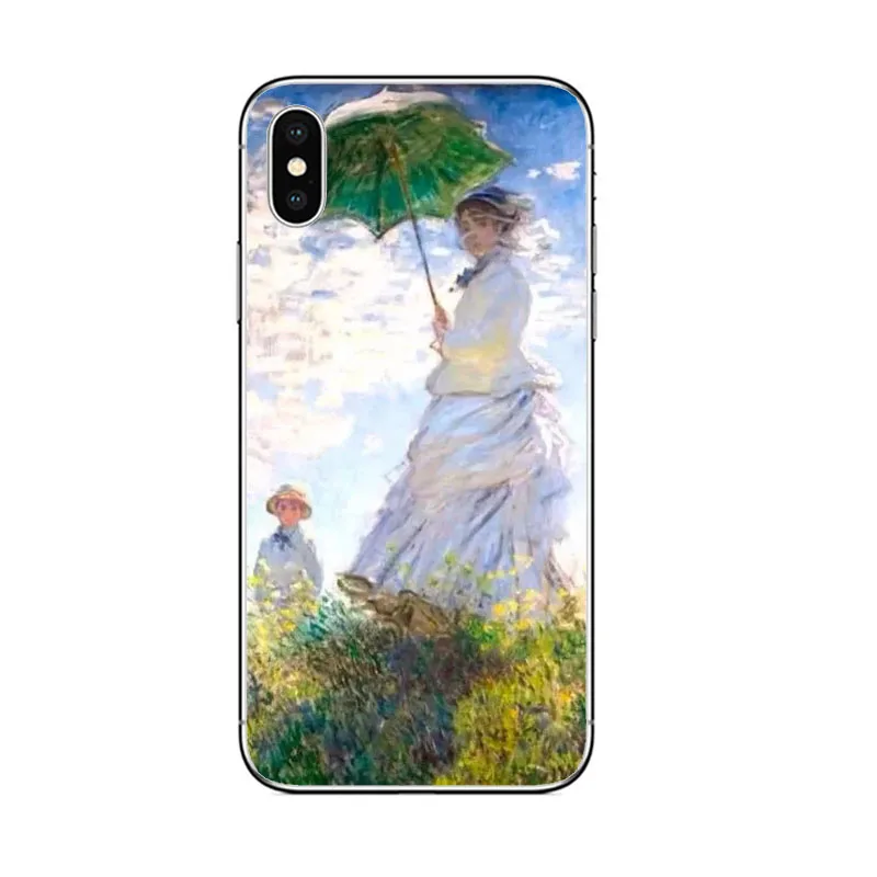 TPU Чехол для телефона с рисунком Ван Гога, мягкий ТПУ чехол для iphone 8, 7, 6 PLUS, 5 X, XR, XS, MAX, 6 S, 5S, SE, чехол для портретов Ван Гога, s - Цвет: TPU