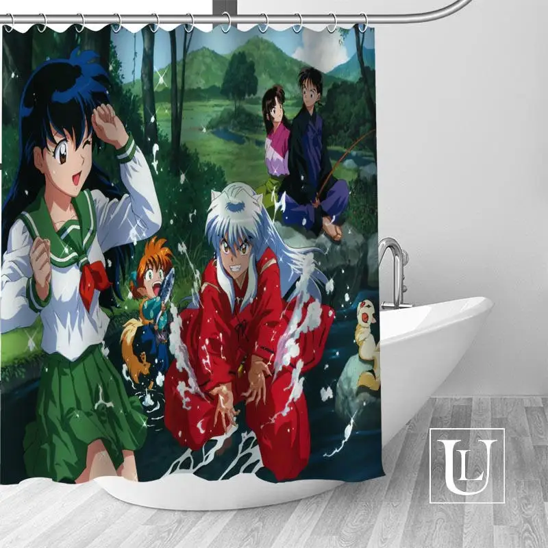 Занавеска для душа InuYasha s оригинальный дизайн креативная занавеска