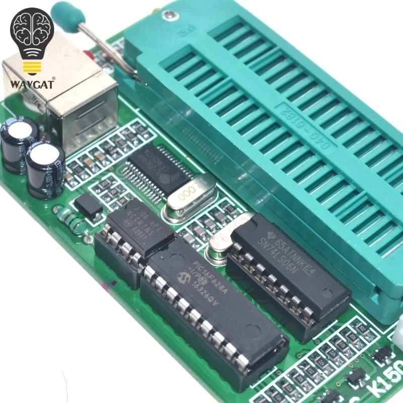 Программатор ICSP PIC K150 автоматическое программирование по USB разработка