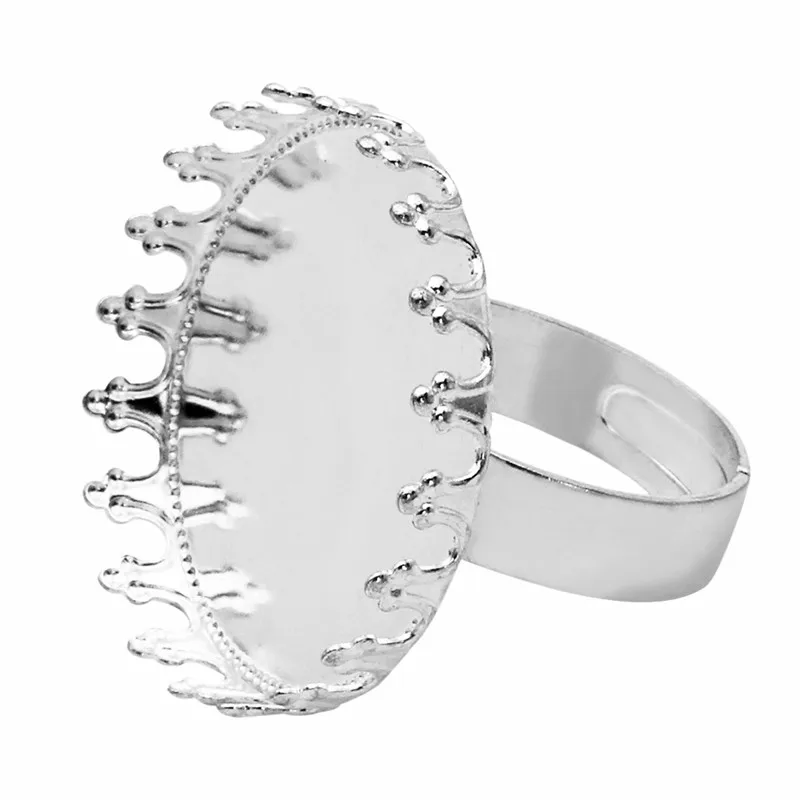 5 шт. диаметр 25 мм латунные кольца база из старинной бронзы Blanks футболки для