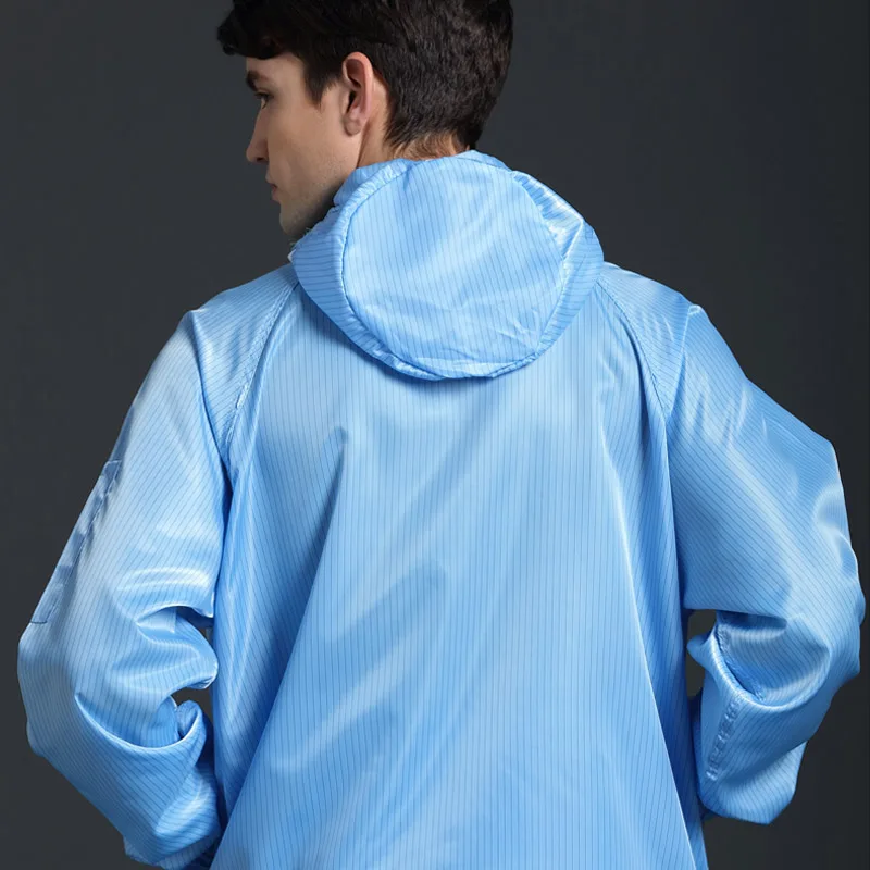 Антистатические комбинезоны одежда для чистки одежды чистых помещений еды