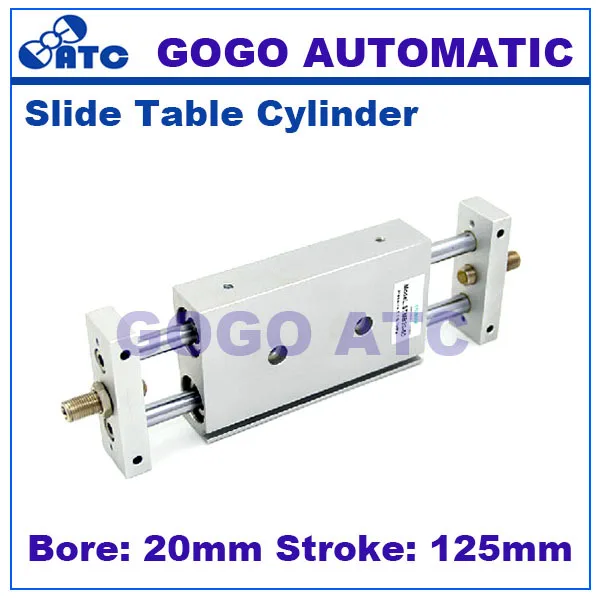 Высокое качество двойной поршневой шток сжатого воздуха газовый баллон STMB20-125 20