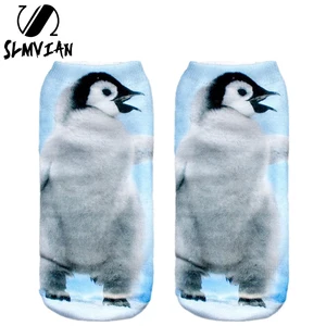 SLMVIANноски с объемным принтом животных; Повседневные носки; Милые носки с животными для мужчин и женщин; Calcetines Meias neutral