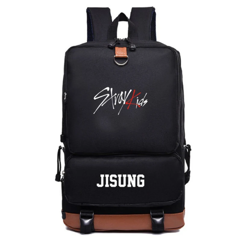 

Mainlead KPOP StrayKids школьные сумки для ноутбука Mochila нейлоновый дорожный рюкзак модный