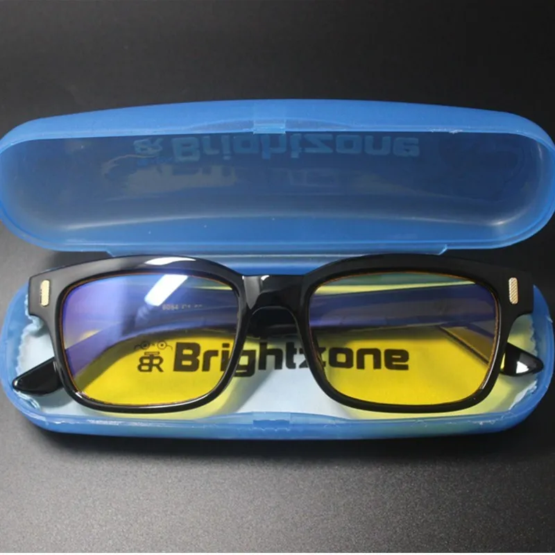 Brightzone Новый Анти-усталость и УФ-фильтром синий свет фильтр остановить нагрузку на глаза защита игрового Стиль Рамка компьютер Очки Для мужч... (art.: 7a30f4d12) - 7a30f4d12