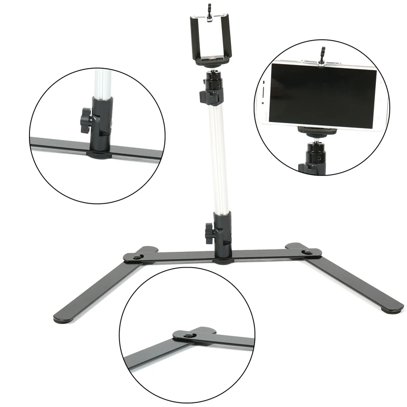 

CY 2017 New Camera Table Folding Stretch Mini Tripod Lightweight Support Stand Self Mount for Digital Camera & Camcorder