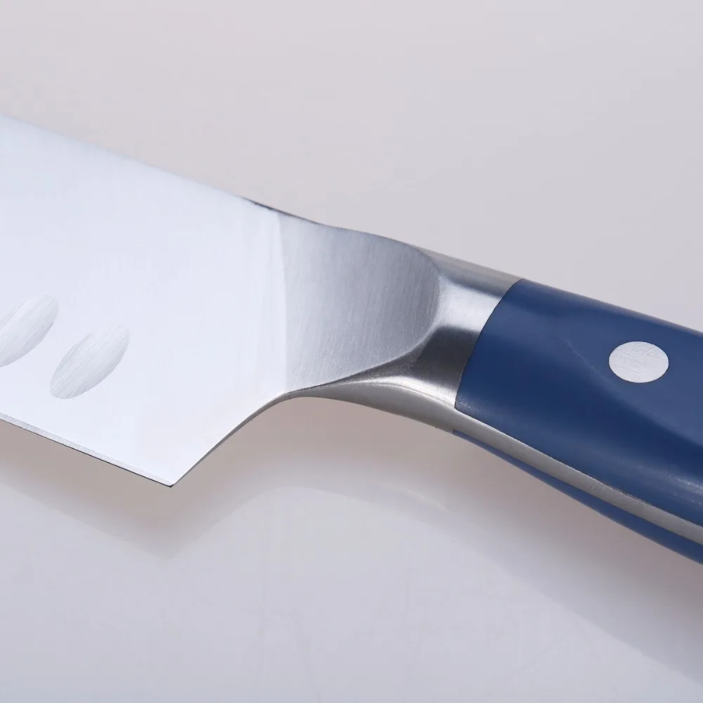 TUO столовые приборы Santoku нож японский кухонный из высокоуглеродистой нержавеющей