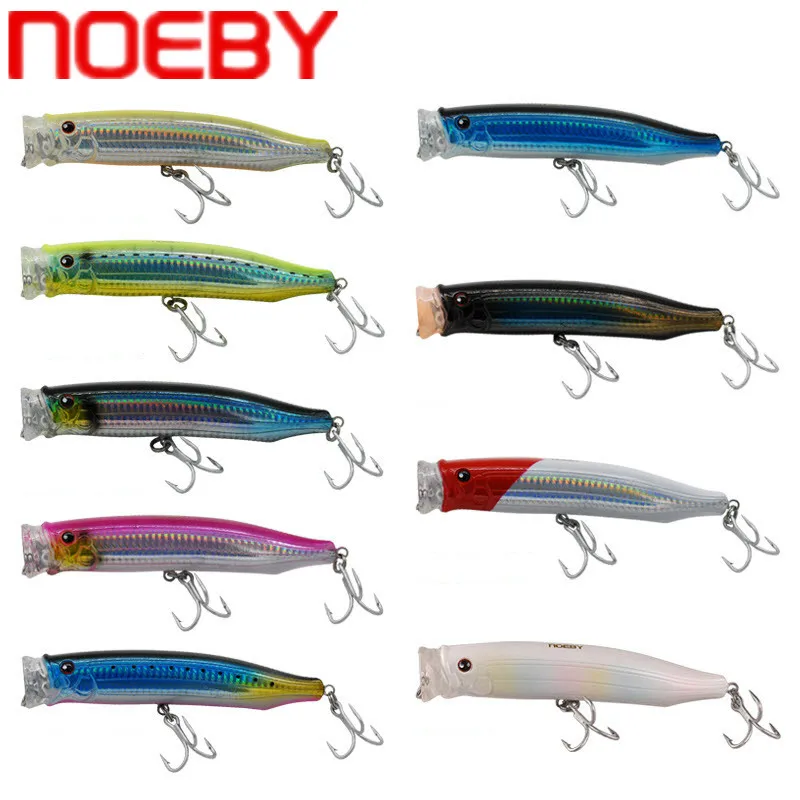 NOEBY Popper Рыбная приманка 150 мм 54 5g для приготовления твердая поплавок Пластик