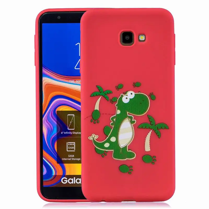 Милый мягкий силиконовый чехол из ТПУ для Samsung Galaxy A3 A5 A7 2017 A6 A8 Plus 2018 S7 Edge S8 S9 S10 S10E