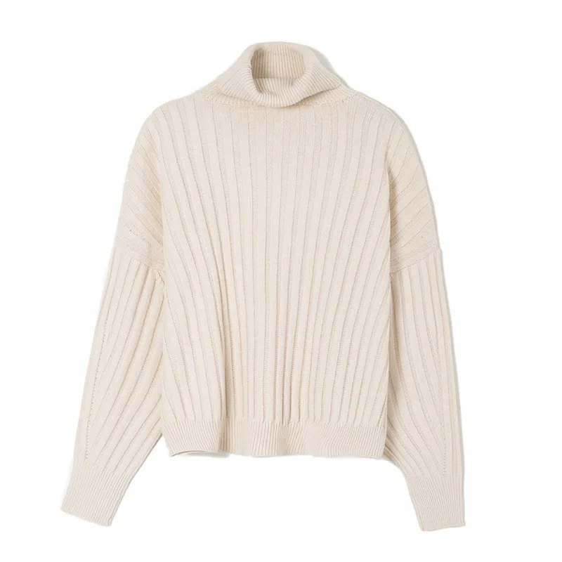 2018 Turtleneck Thick Winter Sweater Women Top Pullover Loose Cardigan Casual Womens Sueter Mujer Woman Outerwear RWC185031 |