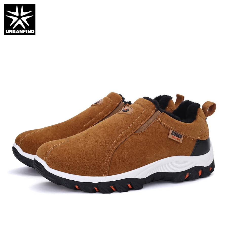 URBANFIND/Мужская зимняя обувь повседневные кроссовки большие размеры 39-47 Теплая