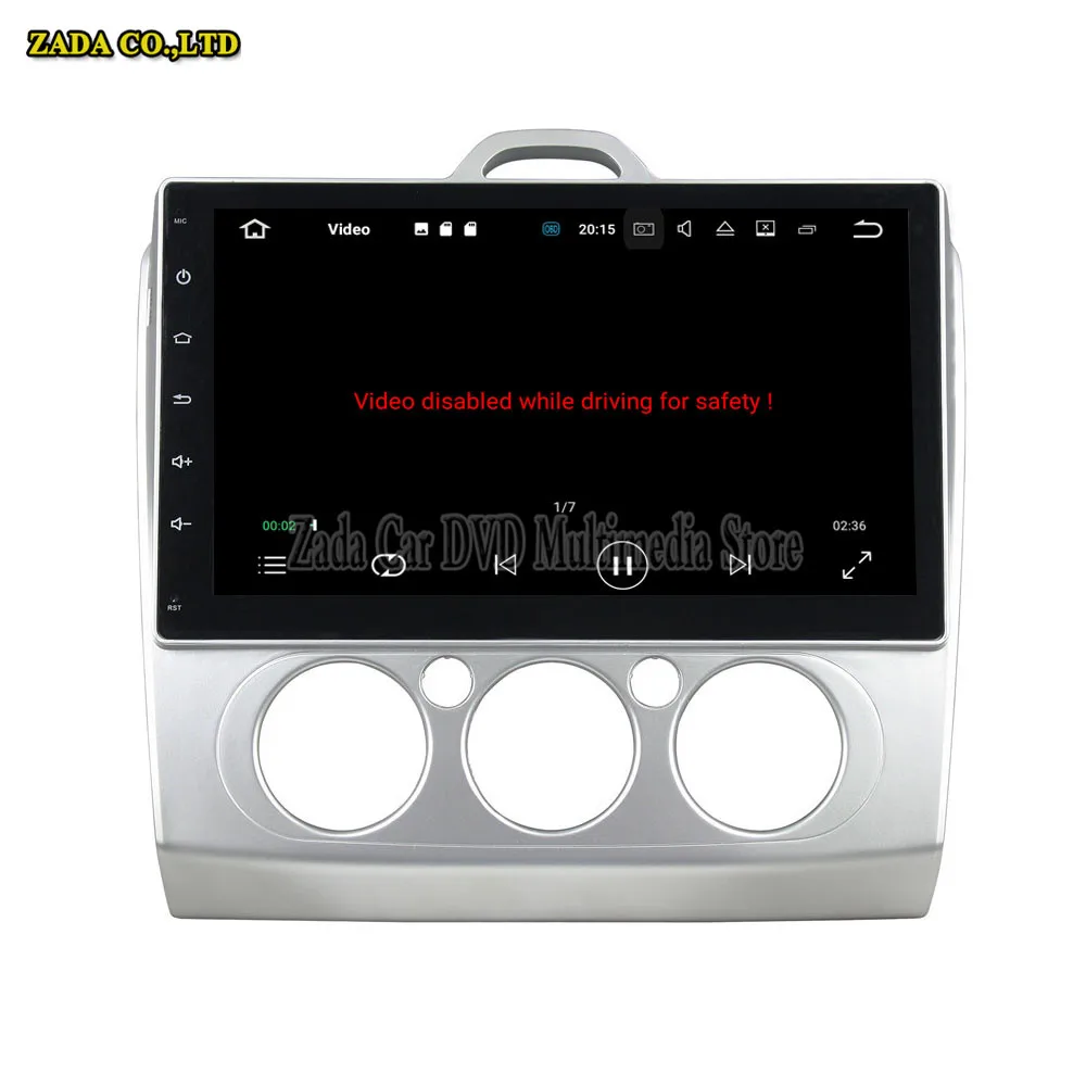 NaviTopia 10 1 дюймов 4 ядра 2 ГБ Android 8 автомобиль gps навигации для FORD FOCUS 2007 2008 2009 2010 2011 MT
