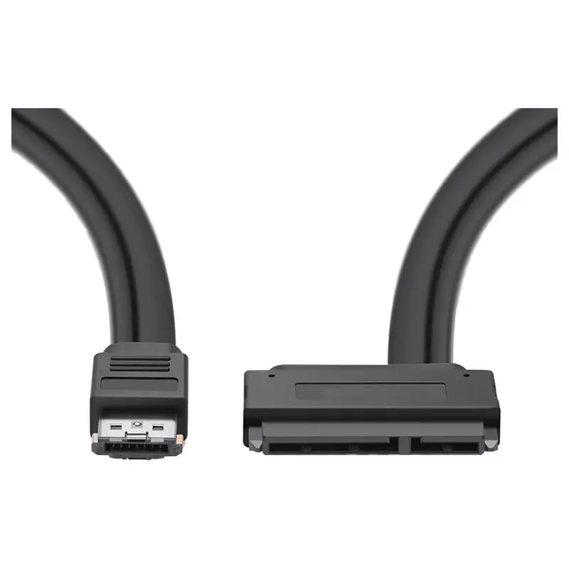 Power Esata (eSATAp) to Sata Cable Dual USB 12V 5V Combo 22 Pin (7Pin + 15Pin)For 2.5 inch 3.5 HDD |