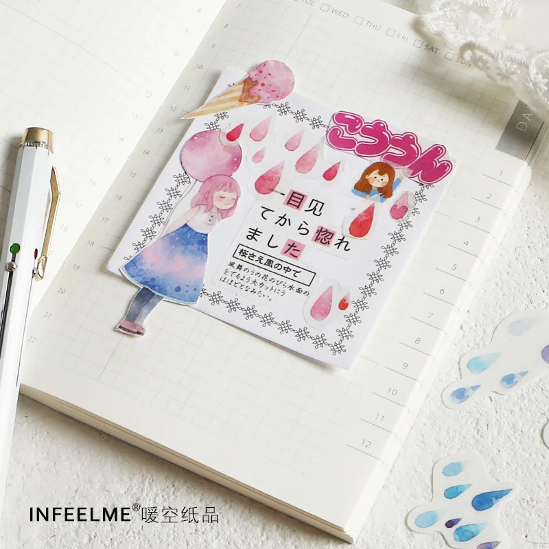 40 наклеек для скрапбукинга планировщика дневника | Канцтовары офиса и дома