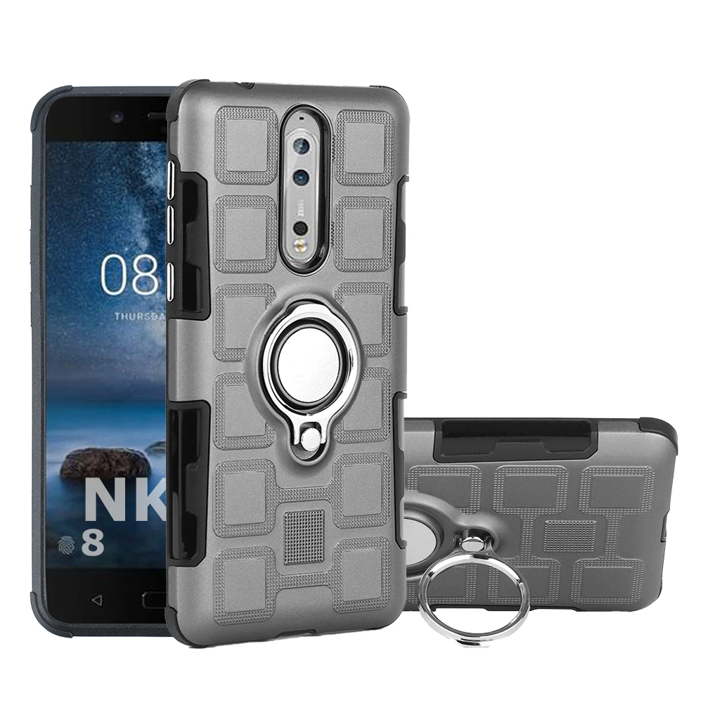 Стильный противоударный чехол для задней панели телефона Nokia 2 8 облегающий