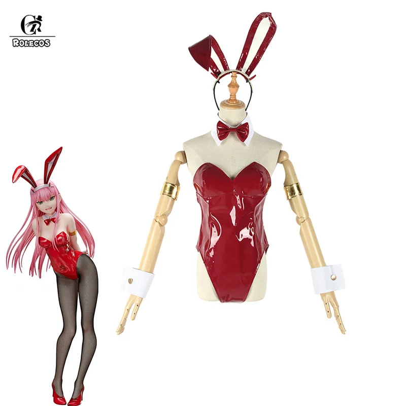 ROLECOS ноль два Косплэй Для женщин сексуальный костюм DARLING в FRANXX Аниме Костюм 02 с