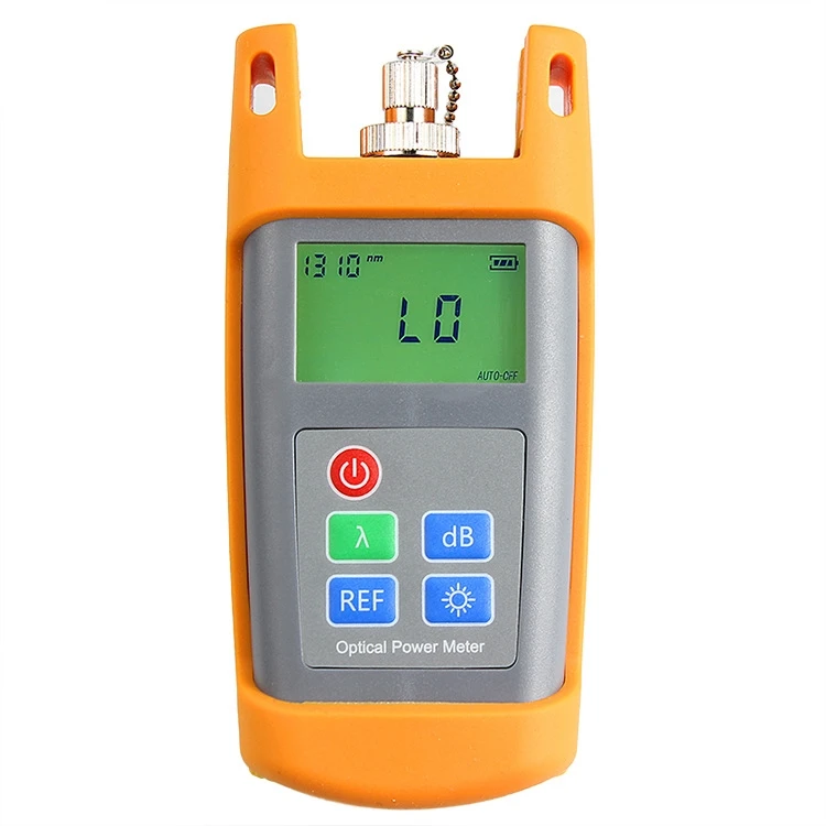 AUA-7010-70~+ 10 дБм Ручной оптический измеритель мощности OPM с разъемом FC SC FTTH волоконно-оптический инструмент Тестер ELINK