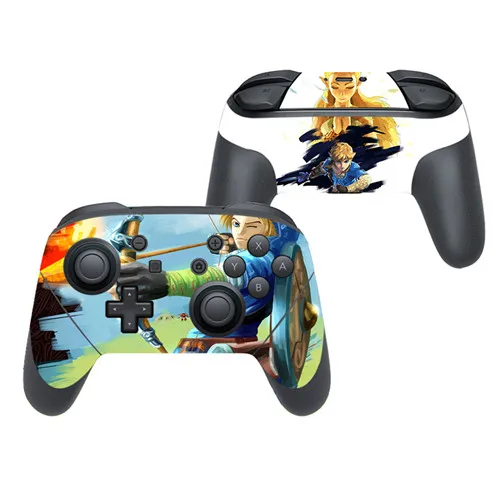 YSNSP0159 Легенда о Zelda Дыхание Дикого винил Обложка Наклейка кожи Стикеры для nintendo переключатель Pro геймпад кожи стикеры s - Цвет: YSNSP0159