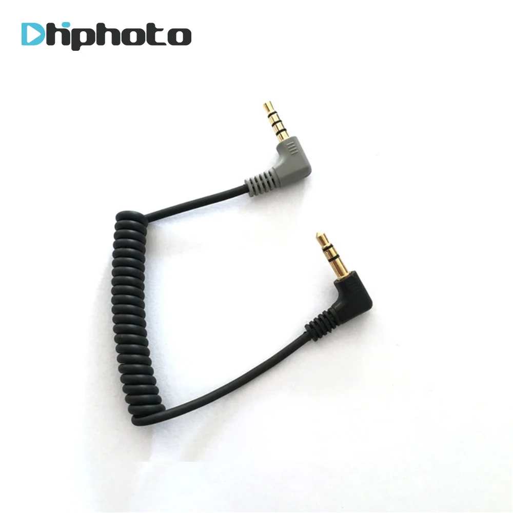 Ulanzi 3,5 мм TRS для TRRS Соединительный кабель адаптер для RODE VideoMicro VideoMic Go BY-MM1 микрофон для iPhone 6 5 Android смартфон