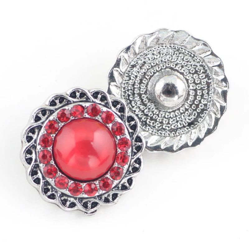 2018 горный хрусталь оснастки кнопки украшения металлические ювелирные изделия