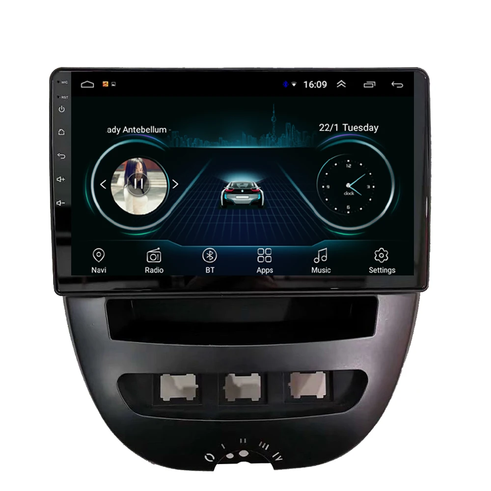 Автомобильный радиоприемник со встроенным GPS Wi Fi без потерь разрешение