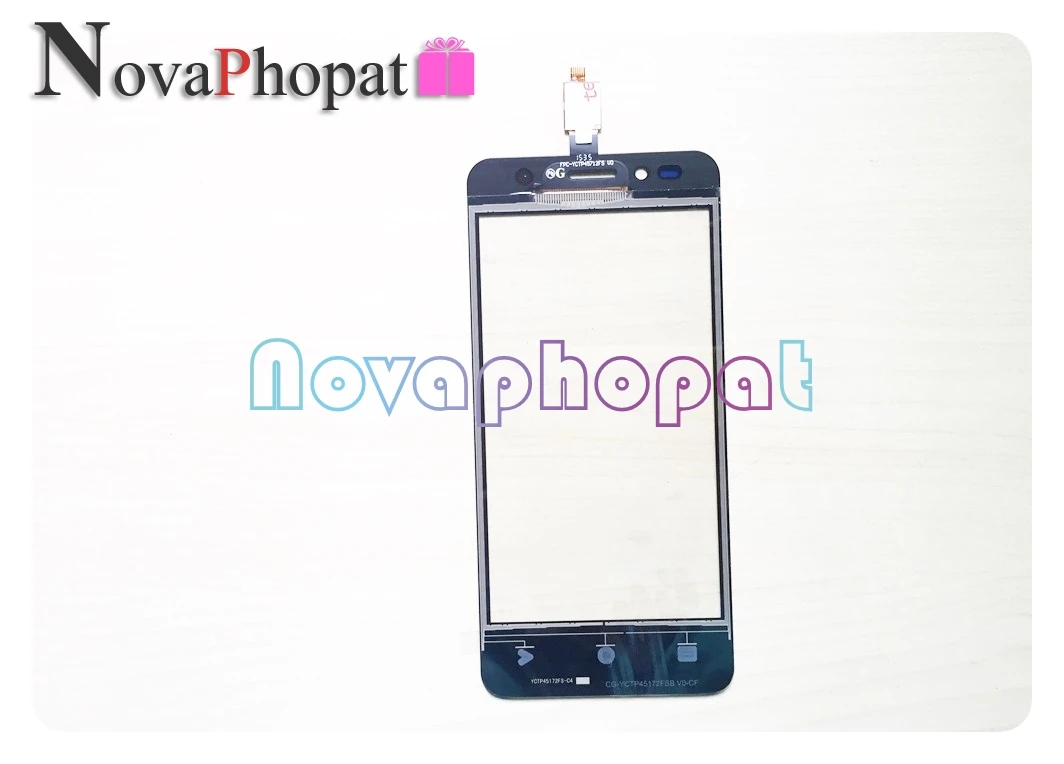 Novaphopat 4 5 дюймов черный Сенсорный экран для BQ 4555 BQS турбо сенсорный дигитайзер