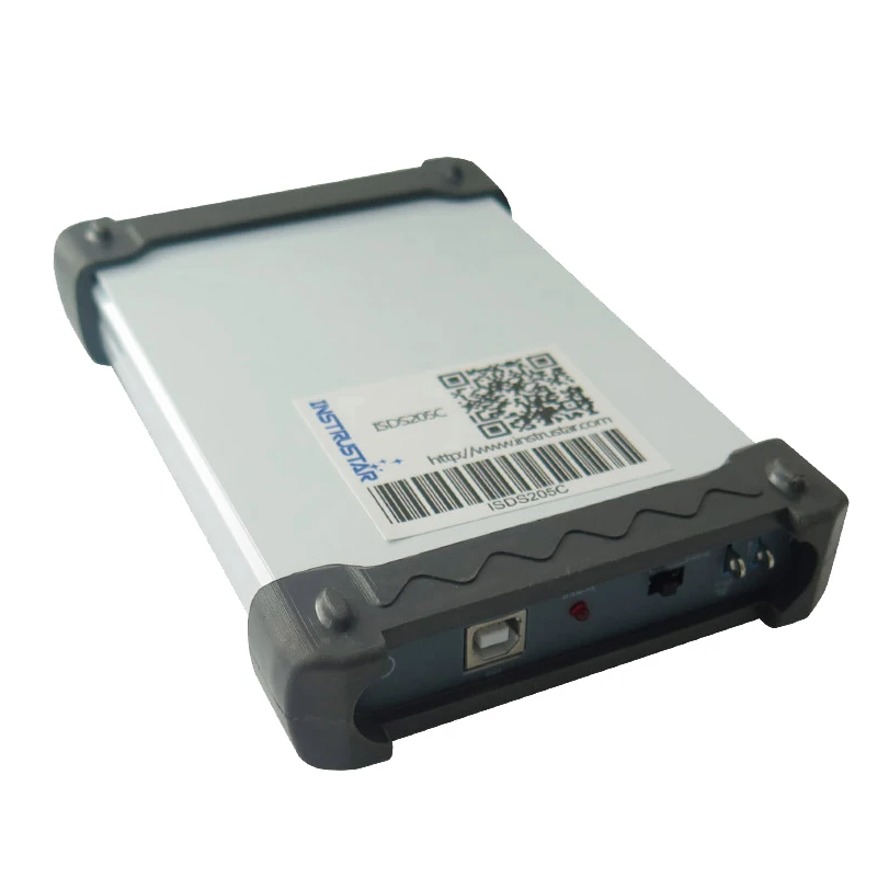 ISDS205C обновленная версия USB аналоговый Виртуальный осциллограф для ПК 16 канальный