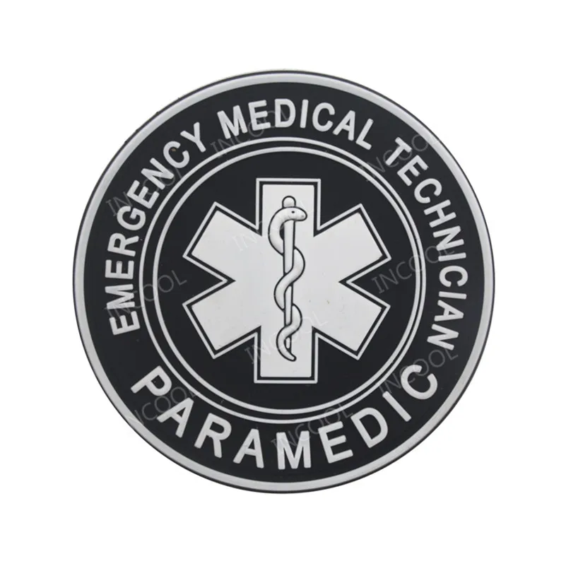 3D ПВХ патч EMT аварийная медицинская звезда жизни Военный Патч тактические бейджи