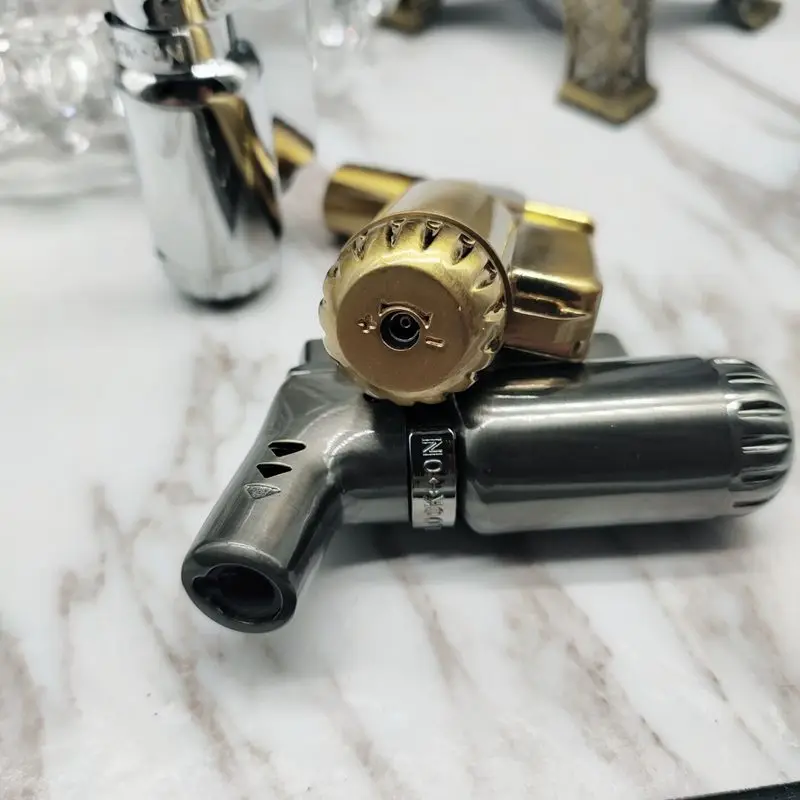 Фонарь зажигалка металлические ветрозащитные газовые зажигалки аксессуары для