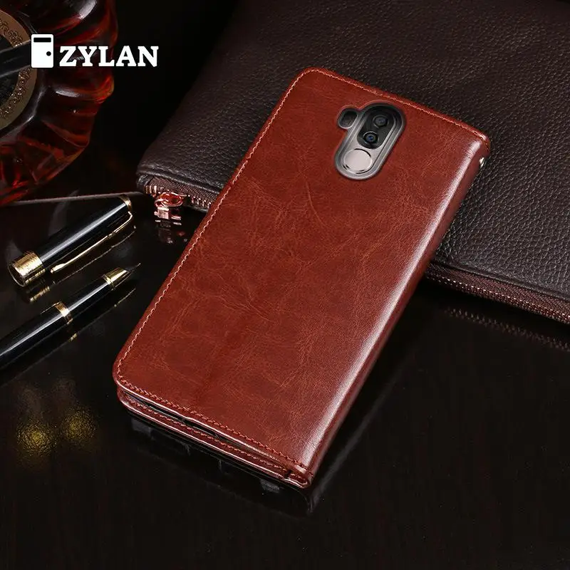 Чехол для zylan Vernee X чехол 6 0 дюйма высококачественный кожаный флип телефона