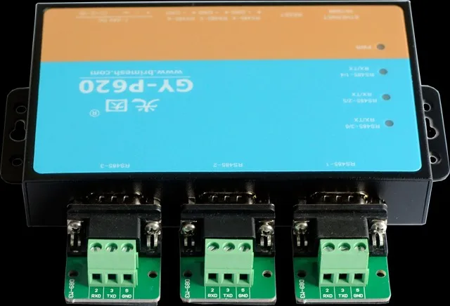 6-полосный полная изоляция 485 последовательный порт сервера Шлюз Modbus для Ethernet |
