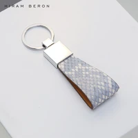 hiram beron key holder organizer snake skin exotic leather accessories custom initials dropship service dropship
