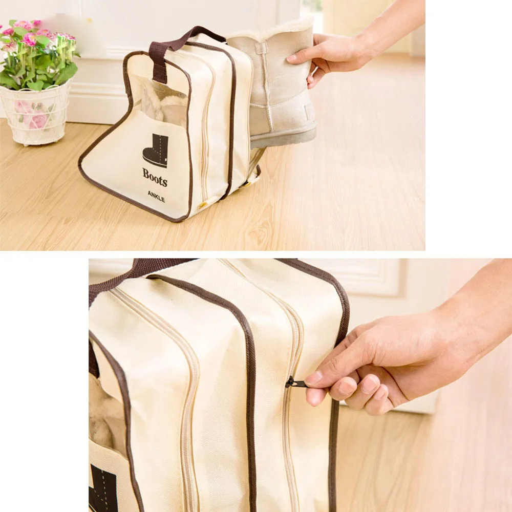2 размера портативные сумки для хранения обуви на молнии|Сумки вещей| |