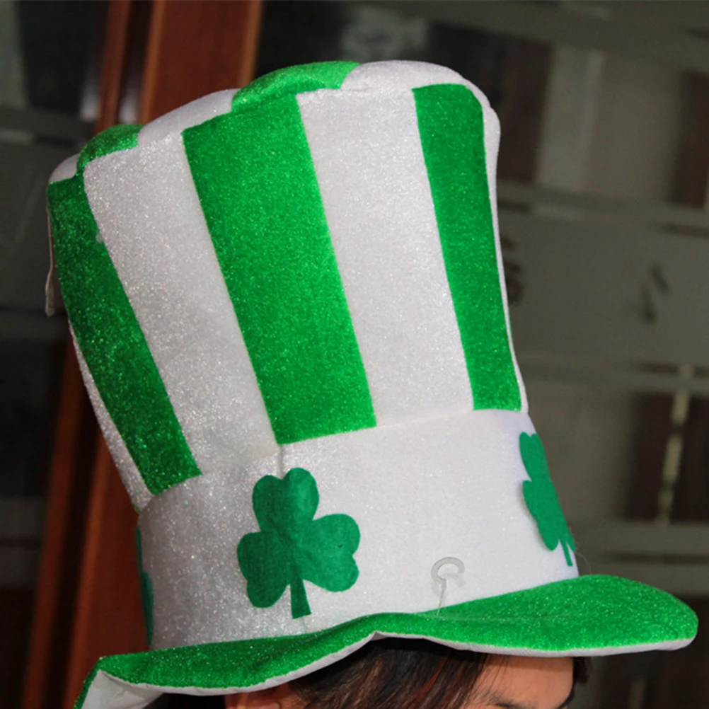 Унисекс для взрослых Наряжаться Маскарад Top Hat ирландский шляпа День Святого