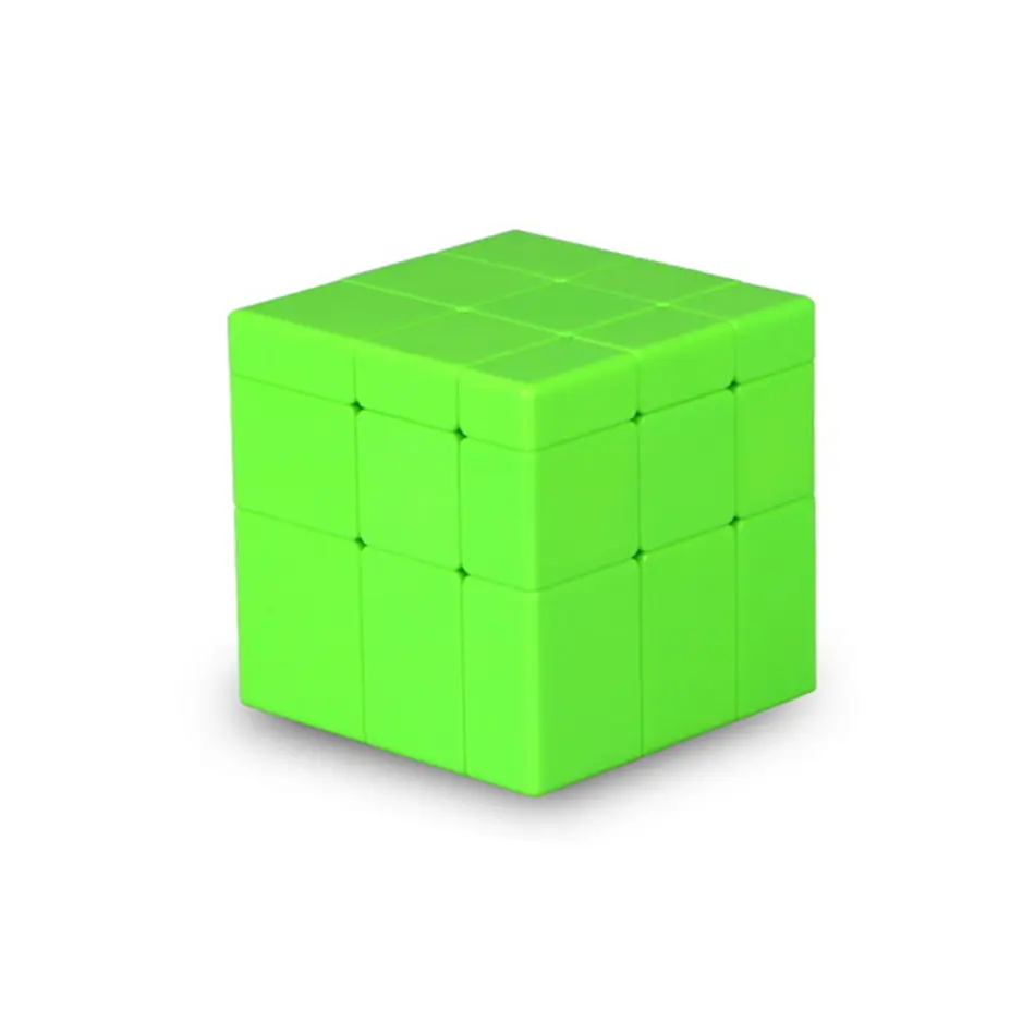 Qiyi 3x3 зеркальный кубик рубика 3x3x3 волшебный куб зеркало для начинающих 3 слоя