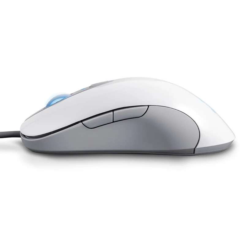 Оригинальная игровая мышь Steelseries сэнсэй сырой Frostblue, Steelseries Engine Steelseries Frost Blue - Цвет: Used White