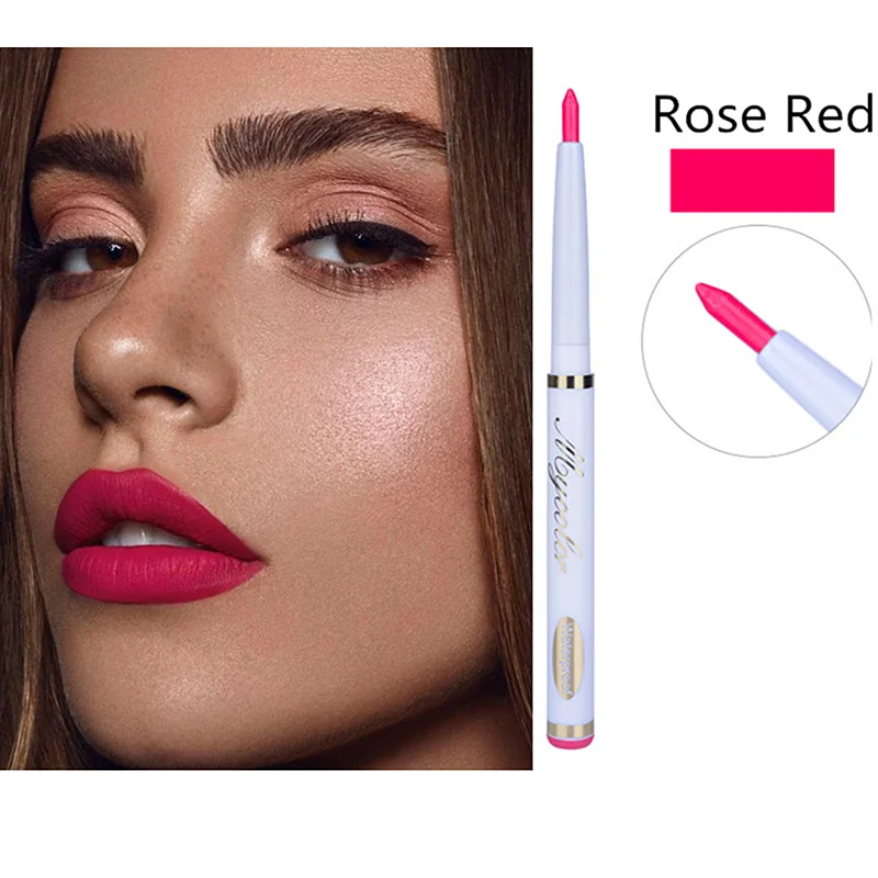 7 шт./компл. полный Профессиональный макияж подводка для губ устойчивый карандаш