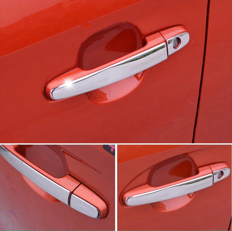 Подходит для TOYOTA CAMRY 4runner HIGHLANER TACOMA SIENNA AVALON LEXUS GX470 RX350 хромированные дверные ручки крышки отделка под давлением Гарнир