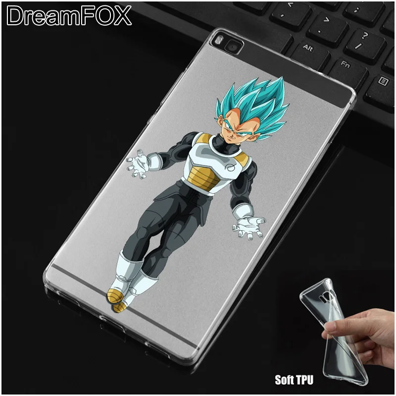 Мягкий силиконовый чехол DREAMFOX L033 Dragon Ball Goku из ТПУ для huawei P8 P9 P10 Lite Plus 2017 Honor 8 Pro 9 6X |