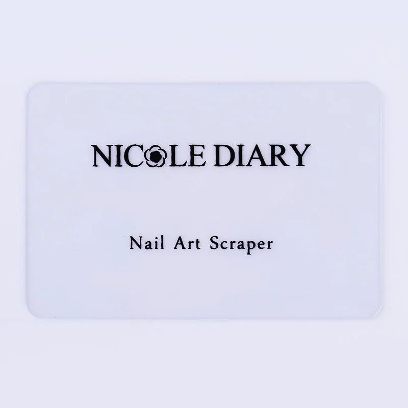 Набор прозрачных штамповочных скребков NICOLE DIARY набор инструментов для дизайна