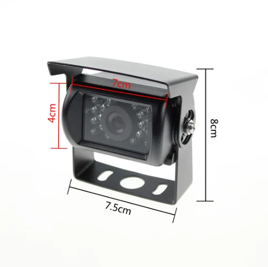 Tuao HD CCD DC 12-24 В парковка Камера 120 Угол 18 светодио дный ИК Ночное Видение заднего