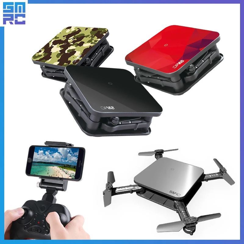 SMRC S1 мини Квадрокоптер карманные Дроны с камерой HD маленький WiFi Шахта RC самолет Квадрокоптер гоночный вертолет S9 fpv Дрон игрушки 4K