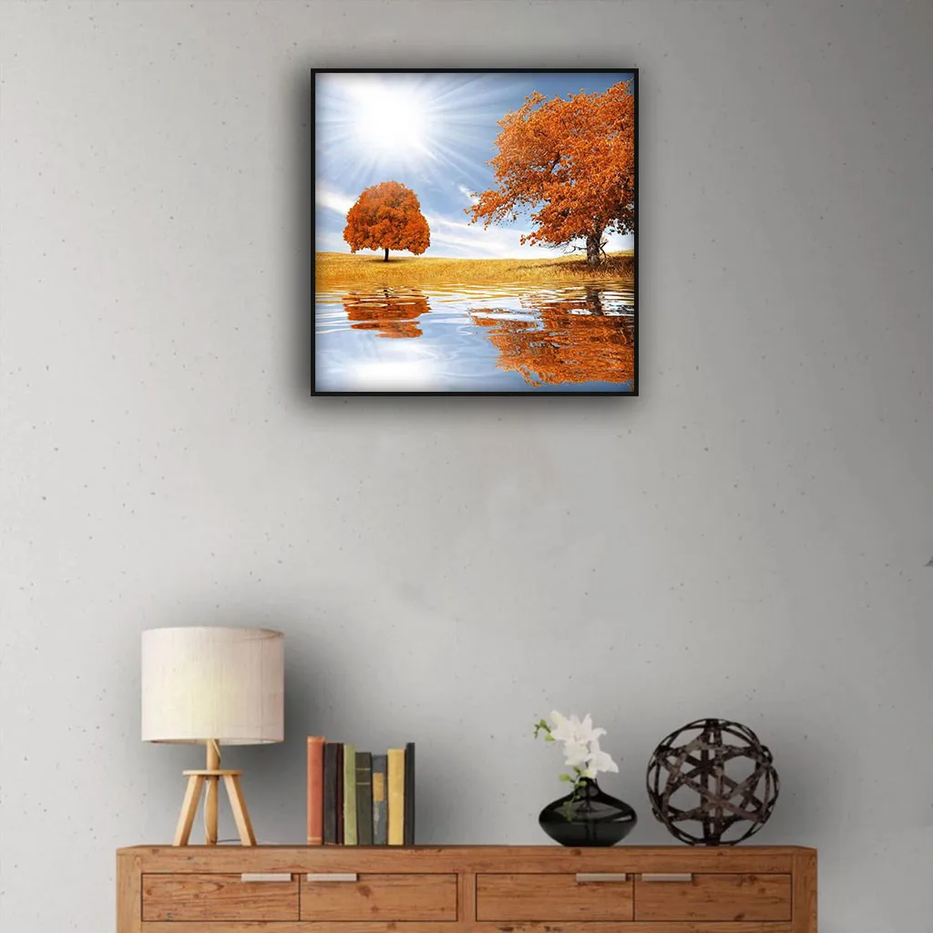 2019 Sale Rhinestone Pasted Diamond Painting Cross Stitch Embroidery Tree Handmade painting 3.22 | Дом и сад