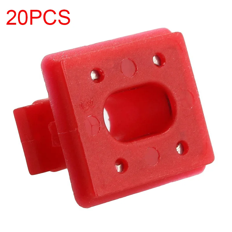 

20pcs Dashboard Dash Trim Strip Clips Red Insert Grommets for BMW E46 E65/E66 E83N Interior Panel Fixing Buckles Car Accessories
